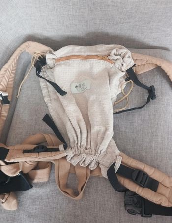 Magnifique porte bébé mei t'ai storchenwiege beige très bon état