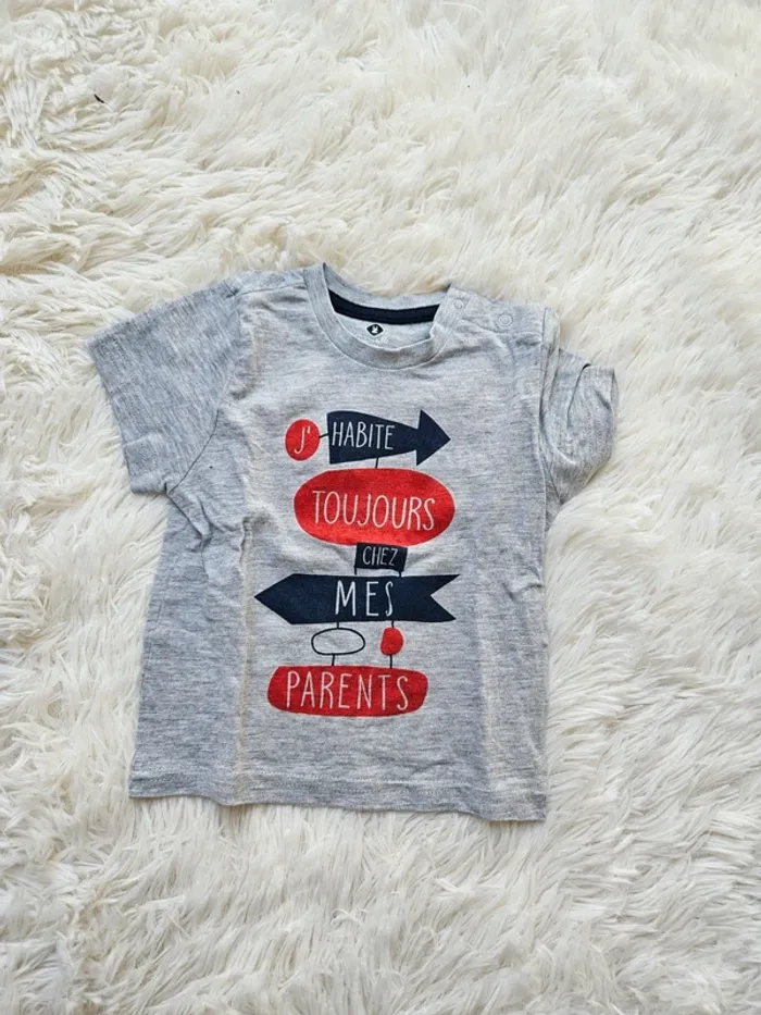 T-shirt 12 mois