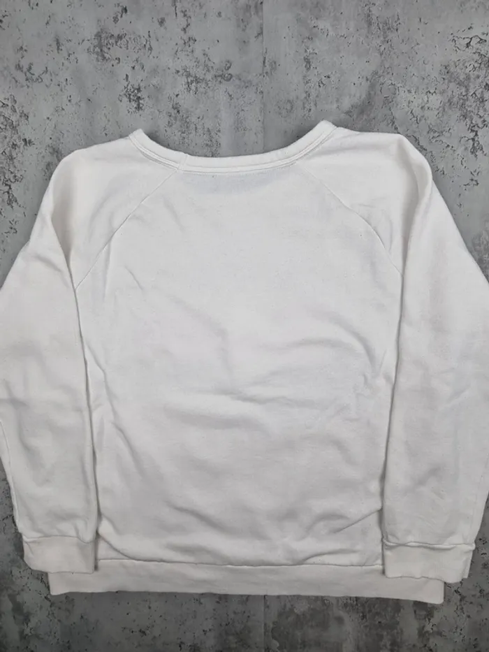 Sweat Tommy Hilfiger blanc – Taille XL Femmes (mesures en photos) - photo numéro 4
