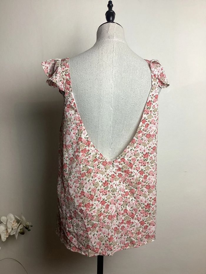 Blouse blanche fleurie Noemie&Co 40 - photo numéro 6