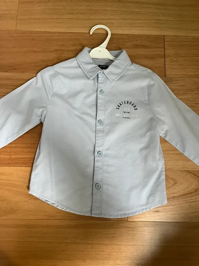 Chemise manches longues enfant garçon - photo numéro 2