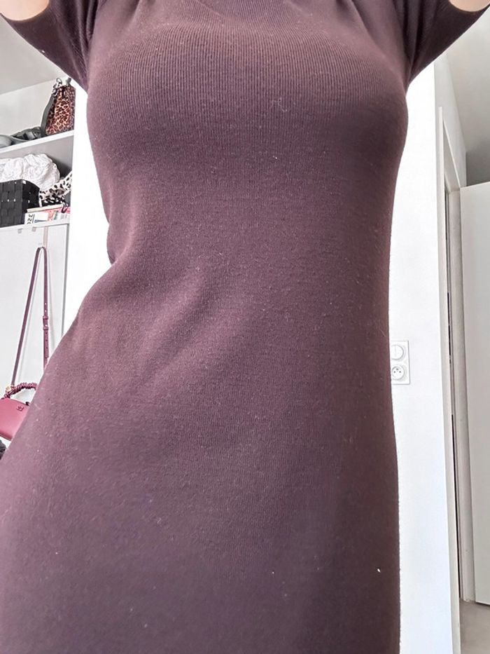 Robe longue marron – Taille 40 – Élégante et confortable Classique | Intemporelle - photo numéro 2