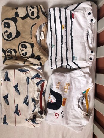 4 pulls manches longues