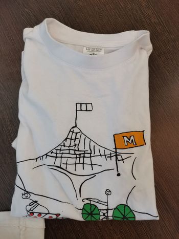 T shirt Tour de France Metz Pompidou t 9 11 ans