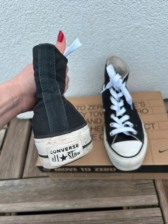 converse noir et blanc femme 38 - photo numéro 6