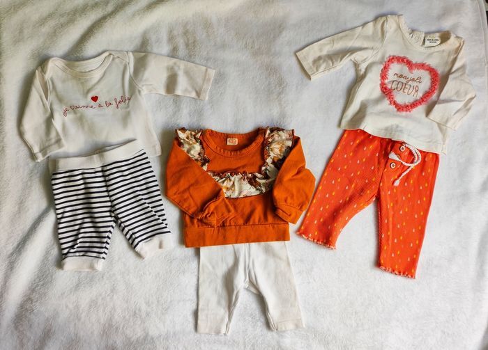 Ensembles bébé fille 1 mois - photo numéro 4