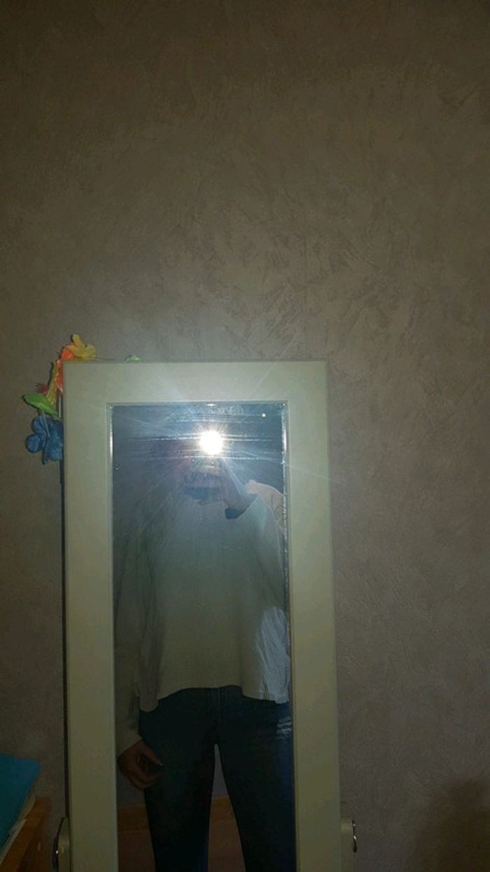 Pull beige/blanc - photo numéro 4