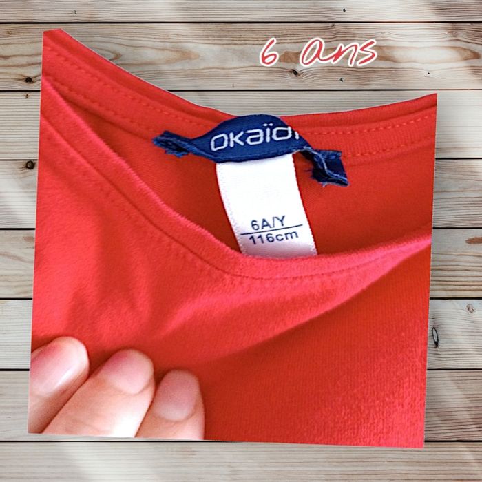 🎄 T-shirt de Noël Okaïdi – 6 ans 🎄 - photo numéro 3