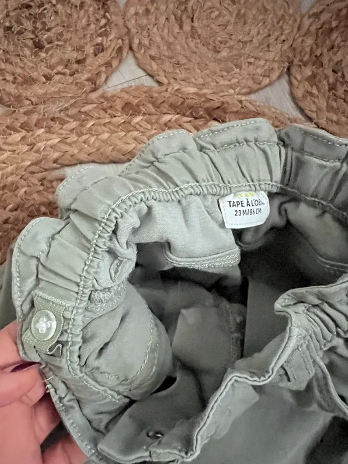 Pantalon forme carotte fille TAO 23m - photo numéro 2