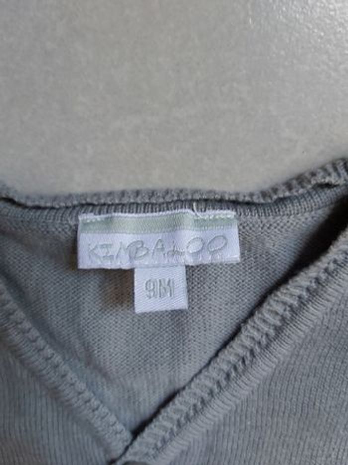 Pull débardeur à boutons 9 mois - photo numéro 3