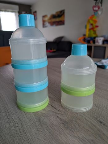 Lot de 5 boîtes doseuses lait