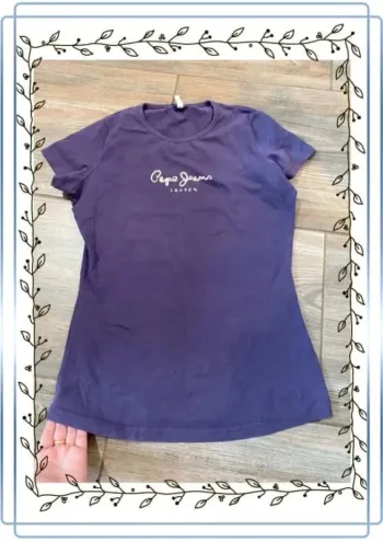T-shirt violet Pepe jeans taille M, très bon état