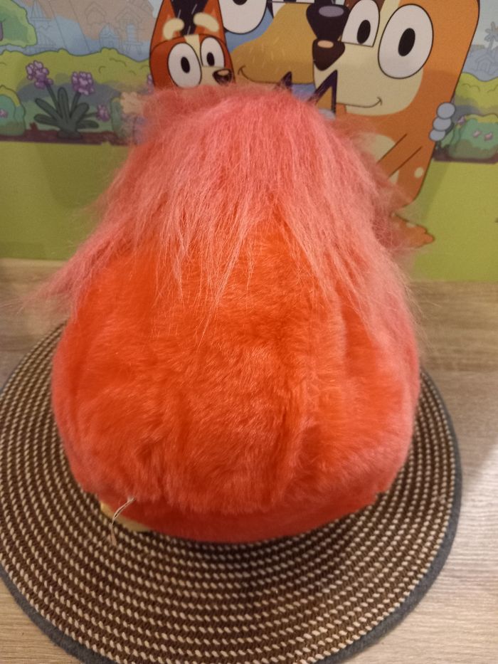 Peluche oiseau multicouleurs Ajena vintage 34cm - photo numéro 6