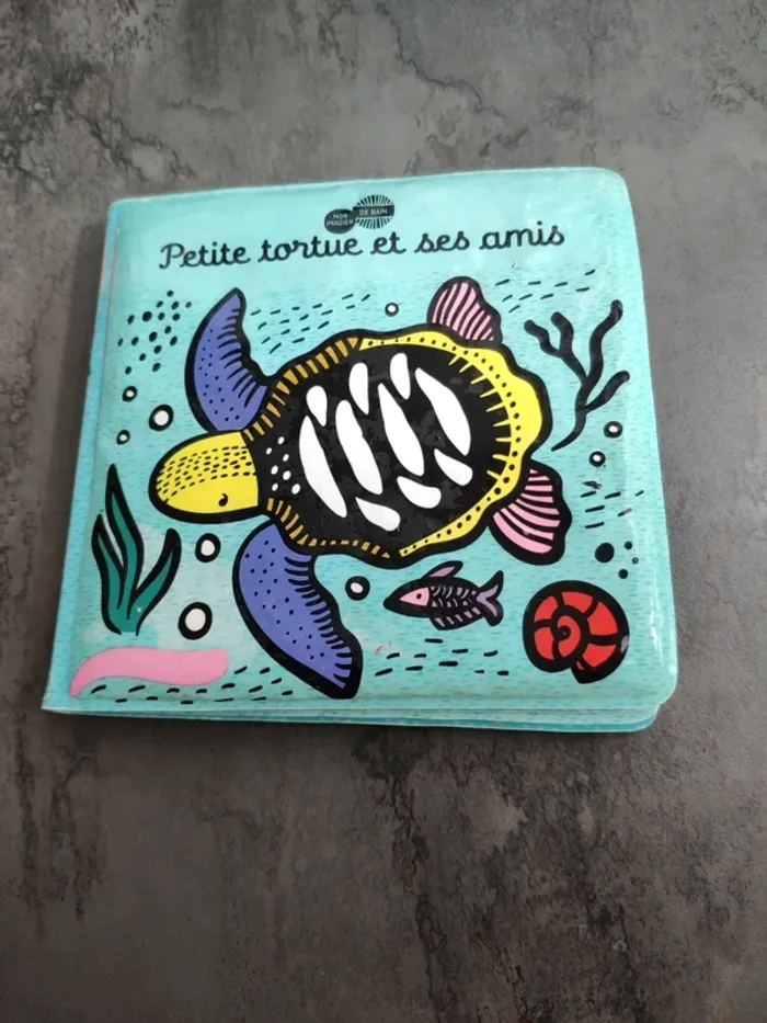 Livre de bain petite tortue et ses amis - photo numéro 6