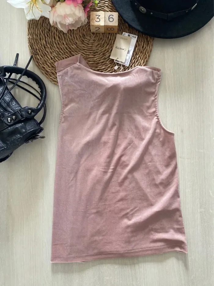 T-shirt rose poudre - photo numéro 3