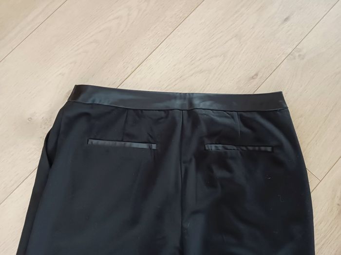 Pantalon de ville noir Camaïeu t.38 peu porté - photo numéro 4