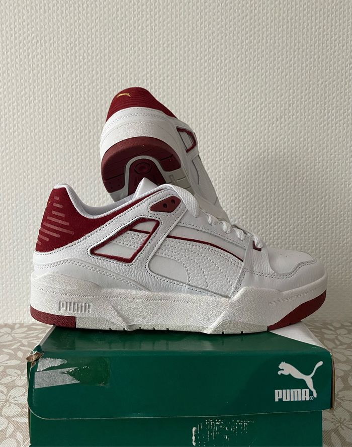 Sneakers Slipstream invdr Puma - Blanc & Rouge - Pointure 40,5 or 8 US