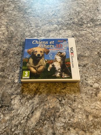 chiens et chats 3D 3ds
