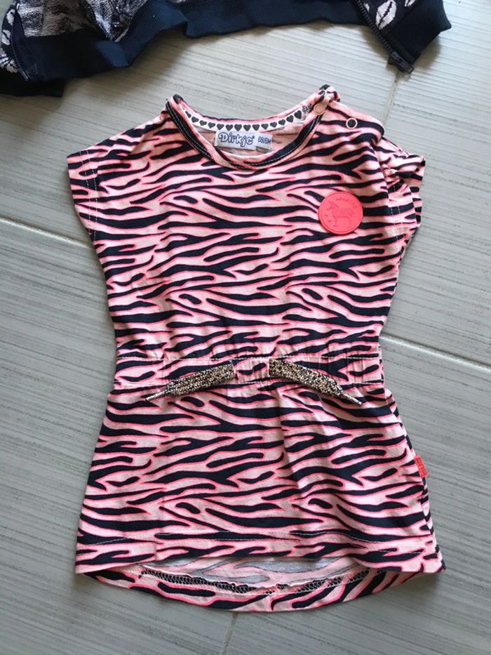 Ensemble veste et robe bébé fille - photo numéro 2