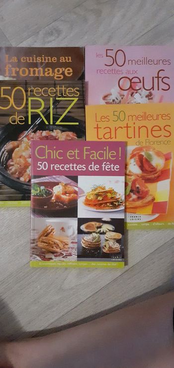 Lot de livre de cuisine