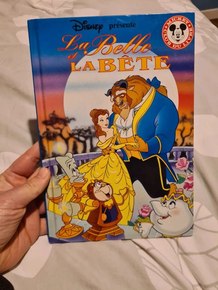 Livre la belle et la bête (disney)