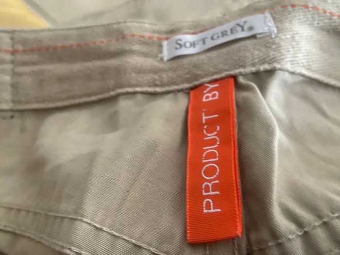 Pantalon beige, taille 44,soft grey - photo numéro 4