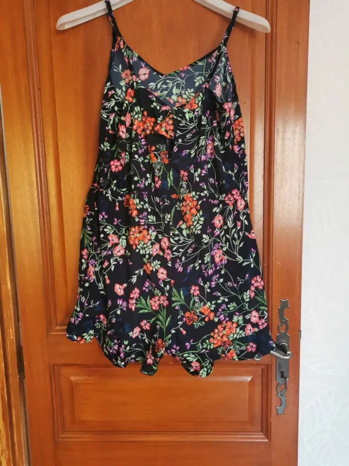 Combishort fleurie taille 42