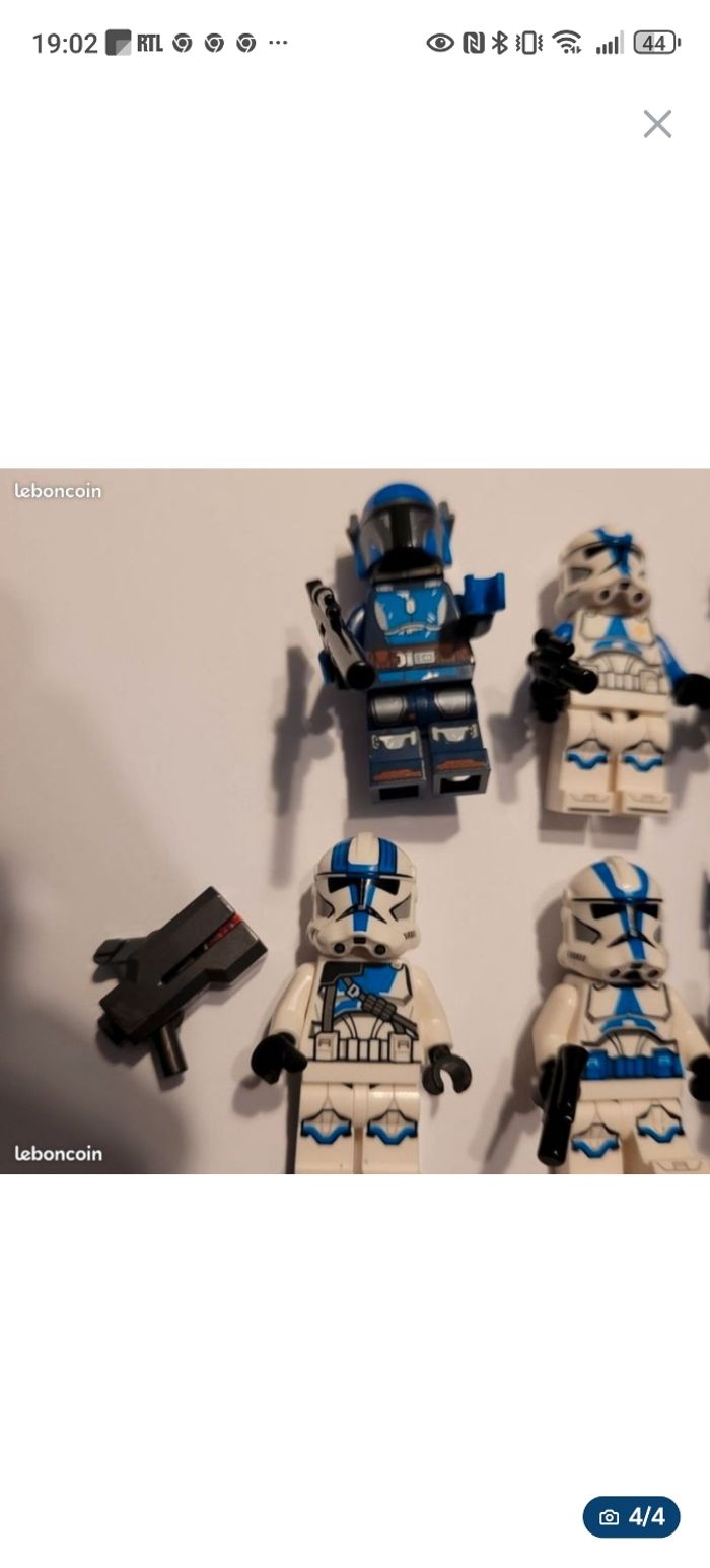 Lot minifigs lego star wars - photo numéro 4