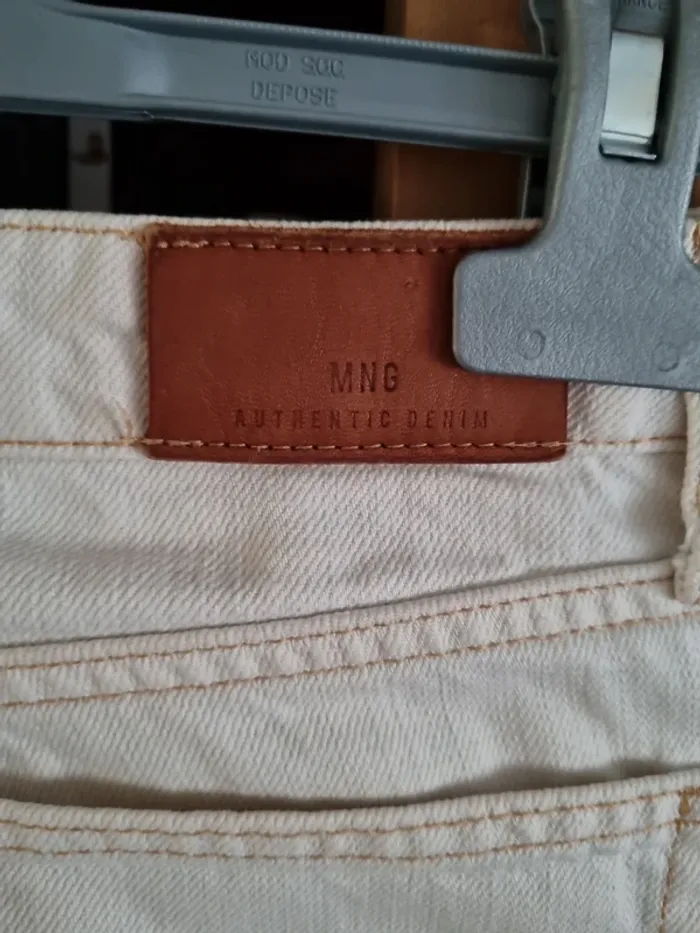Jean court large Mango taille 36 - photo numéro 8