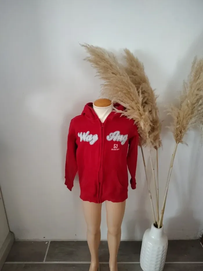 Veste zippée garçon 🧑 10 ans