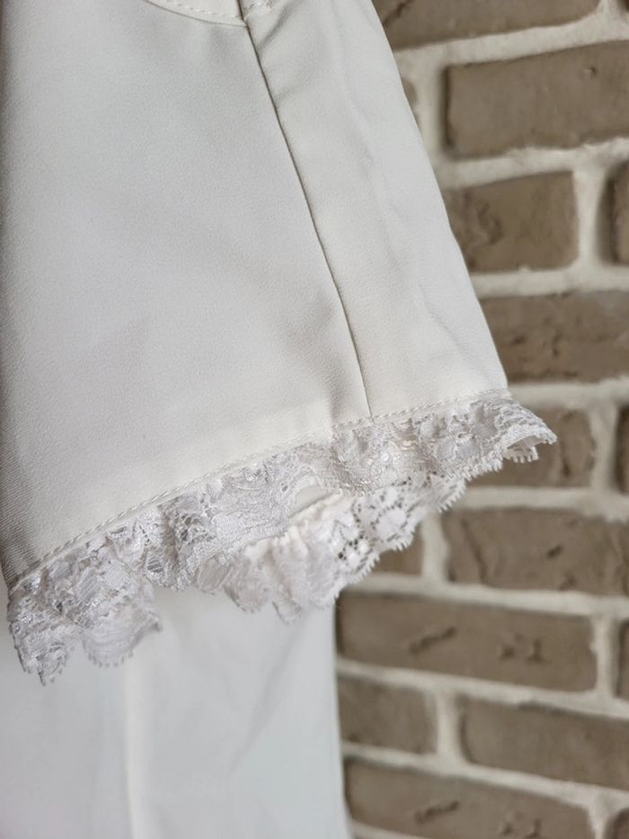 Blouse à épaules dénudées et dentelle Freesia - photo numéro 10