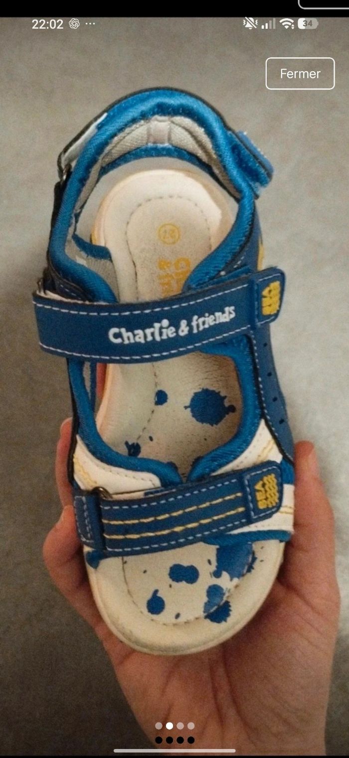 Sandales été taille 27 - photo numéro 2
