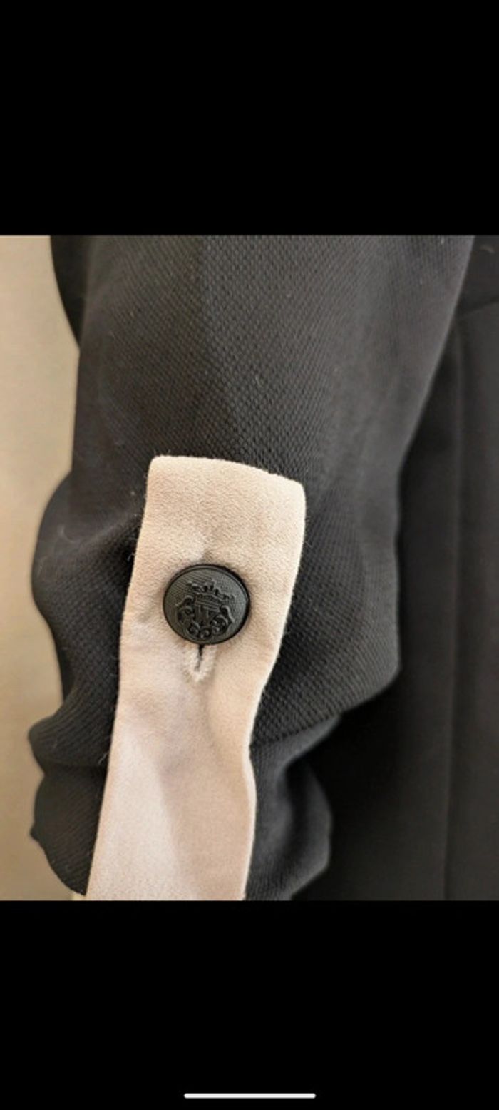 Robe légère noire et blanc Zara 36 - photo numéro 5