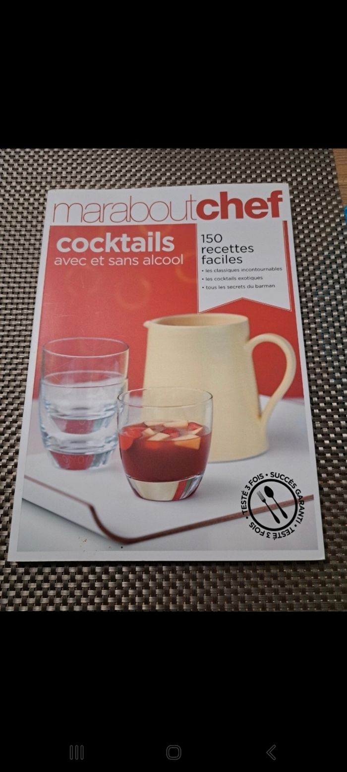 Livre recettes cocktails