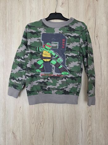 PULL TORTUES NINJA NICKELEDEON TAILLE 4ANS