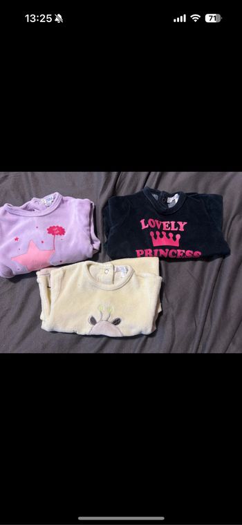 Lot pyjama fille 1 mois
