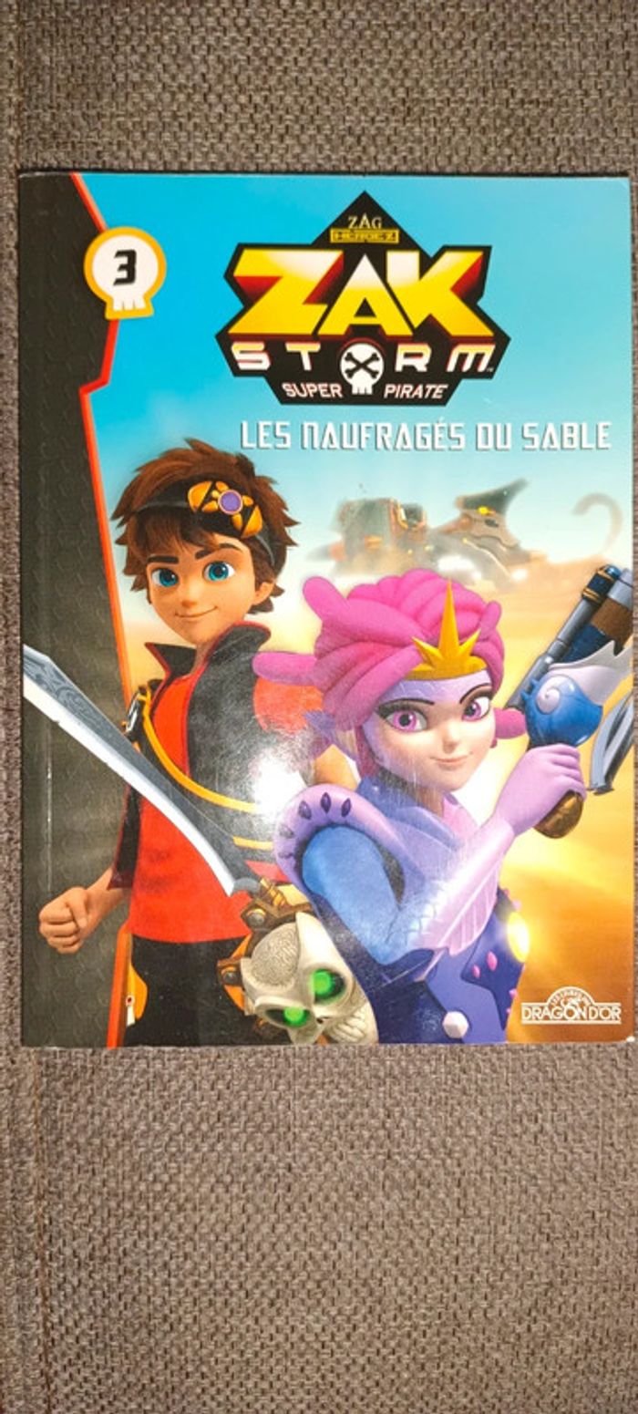 Livre Zack Storm