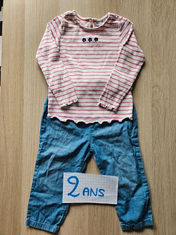 Ensemble fille 24 mois Fagottino