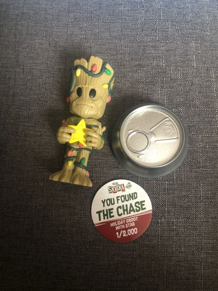 Figurine Chase groot funko soda - photo numéro 2