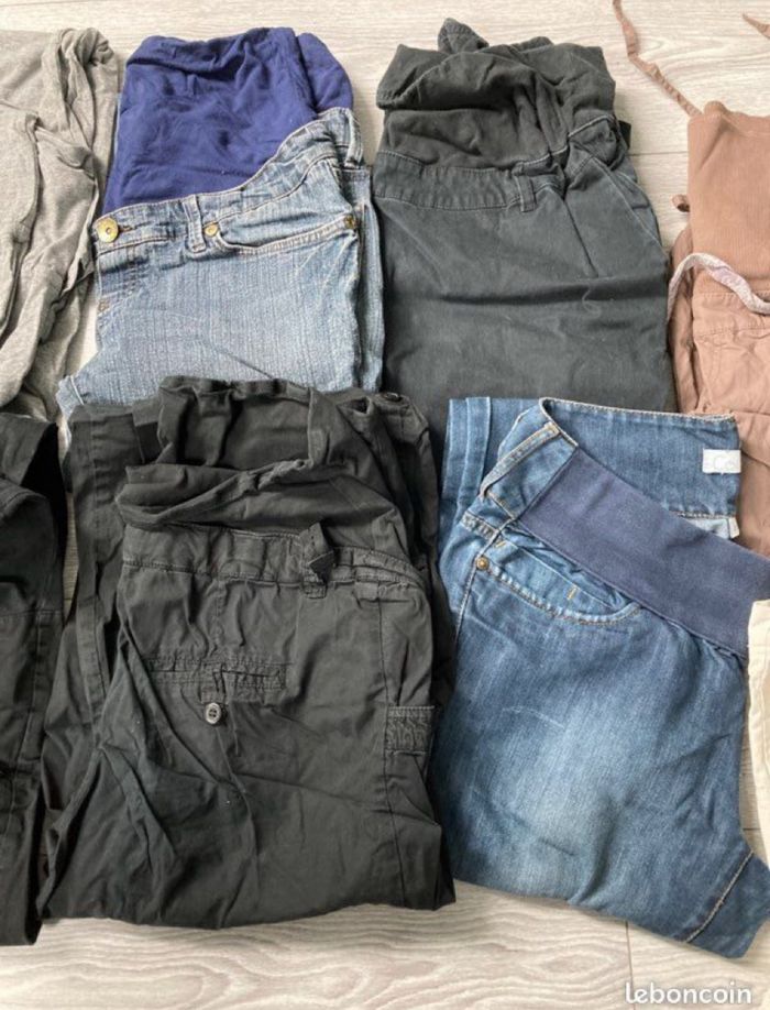 Lot pantalons de grossesse