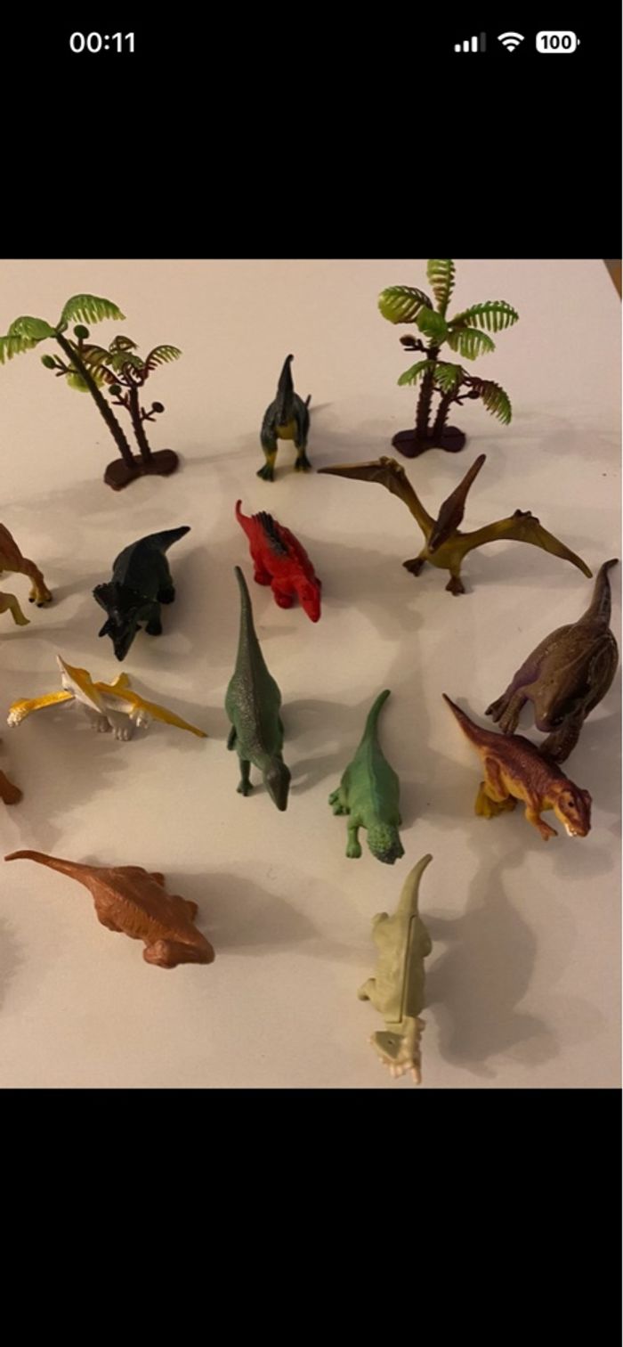 Lot de dinosaures petit format (x 16) - photo numéro 5