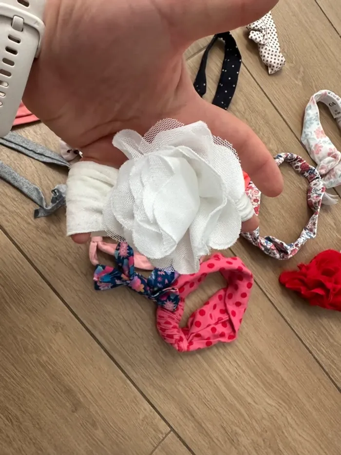 Bandeaux cheveux filles bébé X 18 pièces - photo numéro 4