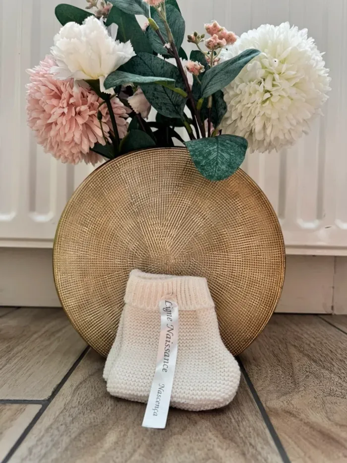 Chausson en laine || Ligne Naissance ||