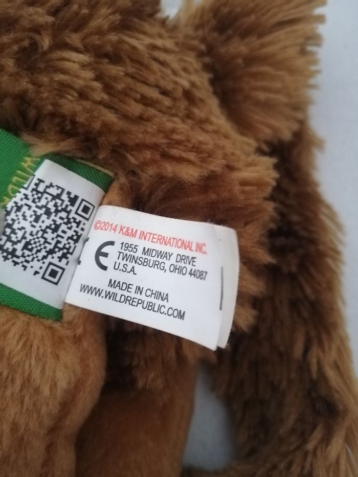 peluche singe wild republic - photo numéro 8