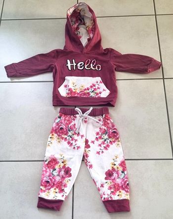 Ensemble fille 3/6 mois