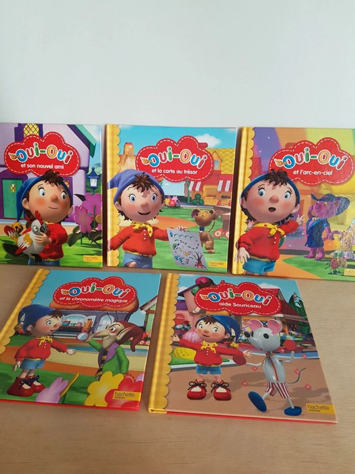 5 livres Oui-Oui