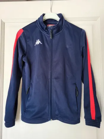 Veste zippée bleu marine garçon Kappa
