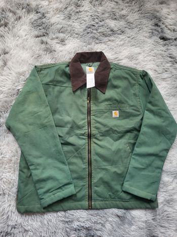 💎 Veste Carhartt Rework Unique - Vert Forêt - Taille L - Neuve 💎