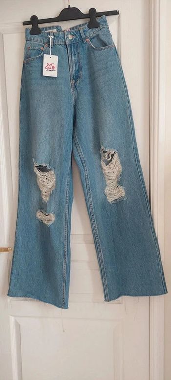 Jean baggy wide leg Jennyfer taille 36