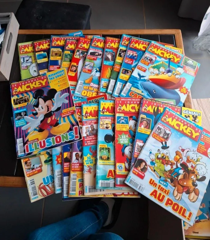 Lot magazines le journal de mickey